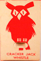 Embossed Owl Whistle - front