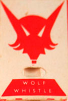 Embossed Wolf Whistle - front