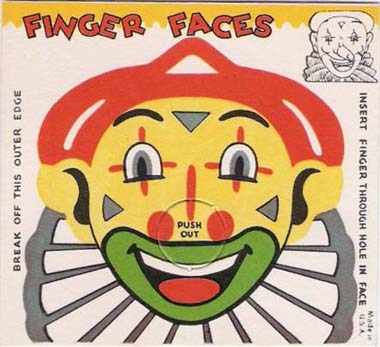 C. Carey Cloud - Finger Faces Clown