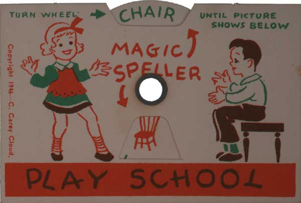 The Magic Speller Game - Chair