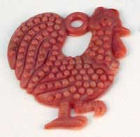 Plastic Dangle Rooster