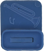 Standing Bugle Whistle - blue