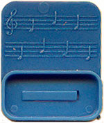 Standing Scale Whistle - blue