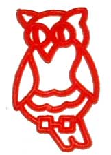 Wrought Iron Design Owl