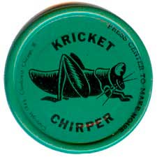 Metal Chirpers - Kricket Chirper - Green