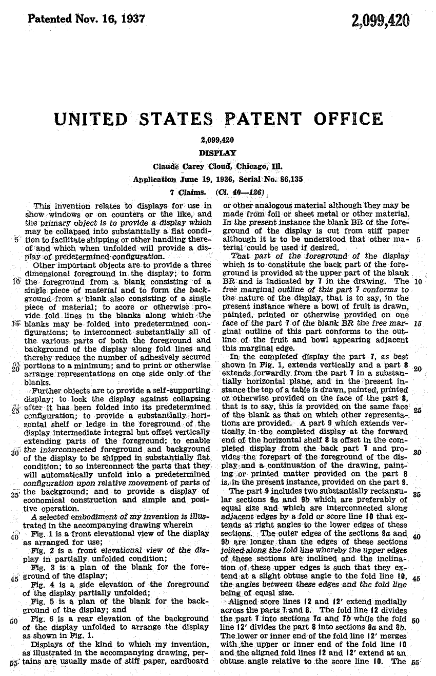Patent 2,099,420 - Page 1