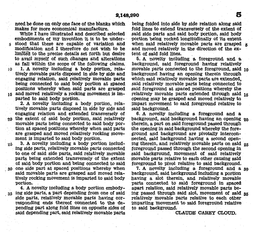 Patent 2,148,290 - Page 5