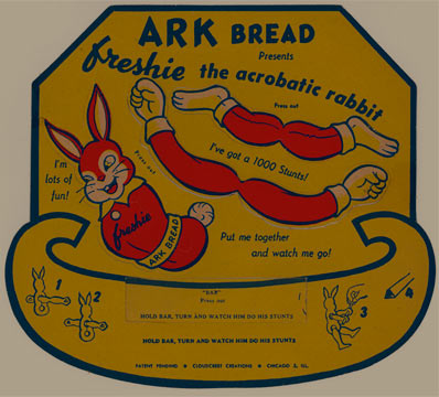 Freshie - the acrobatic rabbit