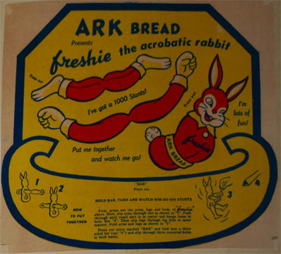 Freshie - the acrobatic rabbit, version 2