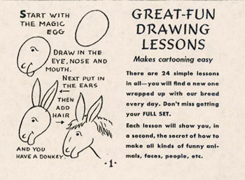 Great Fun Drawing Lessons 1 - Donkey