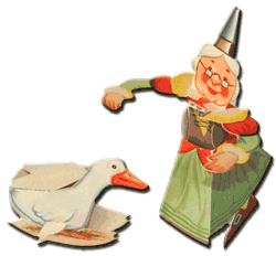Mother Goose, from C. Carey Cloud's Mother Goose and other Popular Characters