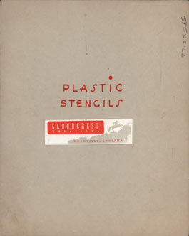 Plastic Stencils Folder Cover