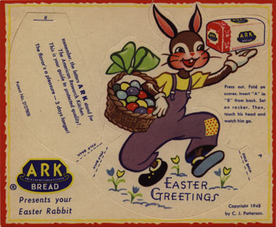 ARK Bread - Rocking Easter Rabbit