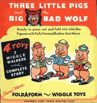 Three Little Pigs and the Big Bad Wolf - cover